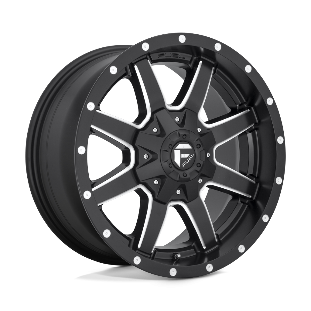 Felga aluminiowa D538 MAVERICK Matte Black Milled FUEL