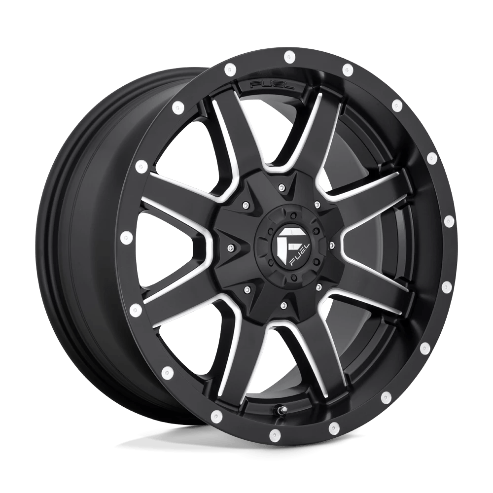 Felga aluminiowa D538 Maverick Matte Black Milled Fuel