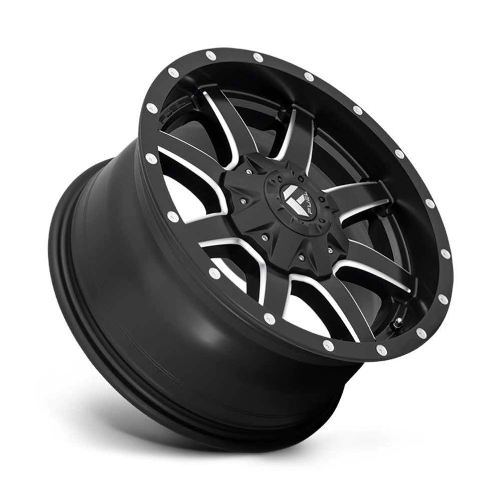 Felga aluminiowa D538 Maverick Matte Black Milled Fuel - obrazek 3