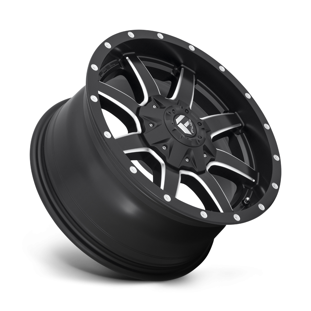 Felga aluminiowa D538 MAVERICK Matte Black Milled FUEL - obrazek 3
