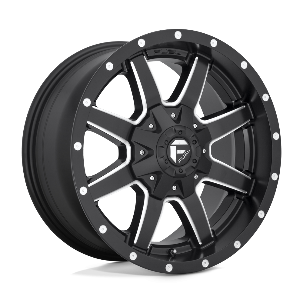 Felga aluminiowa D538 MAVERICK Matte Black Milled FUEL