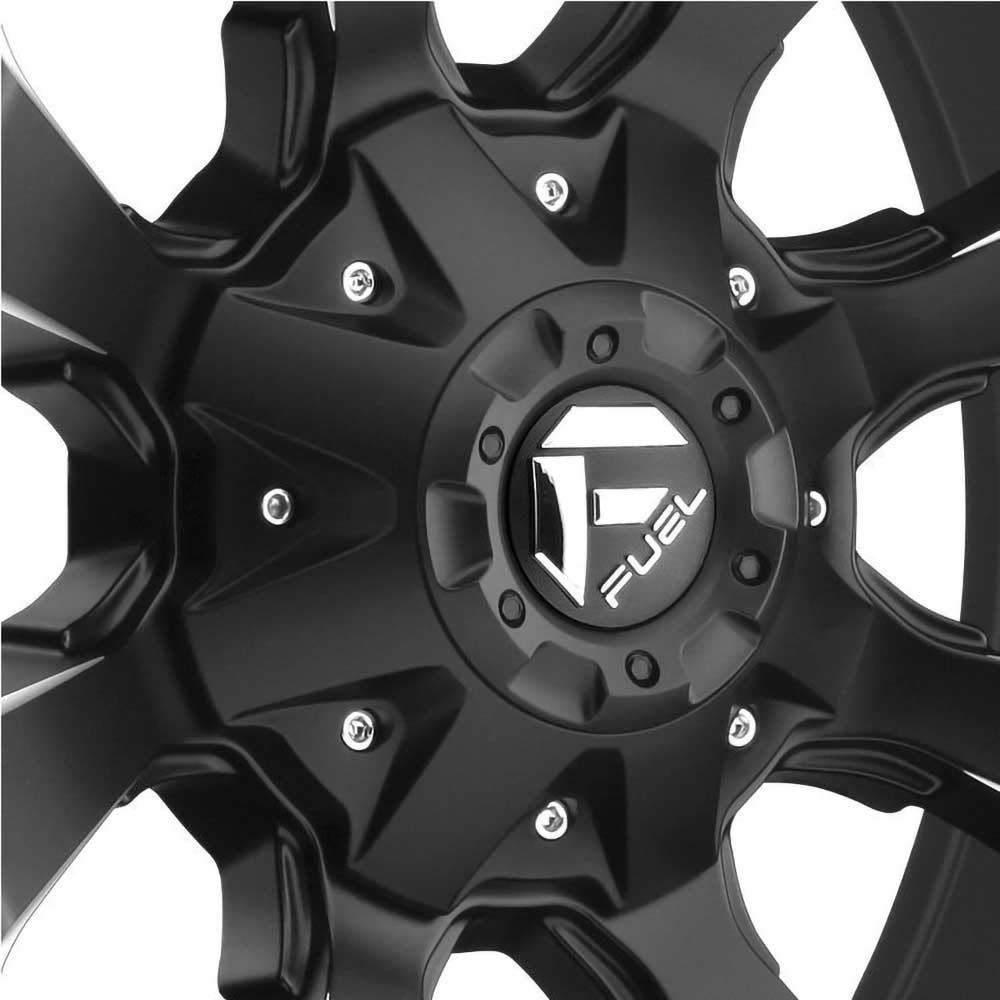 Felga aluminiowa D546 Assault Matte Black Milled Fuel - obrazek 3