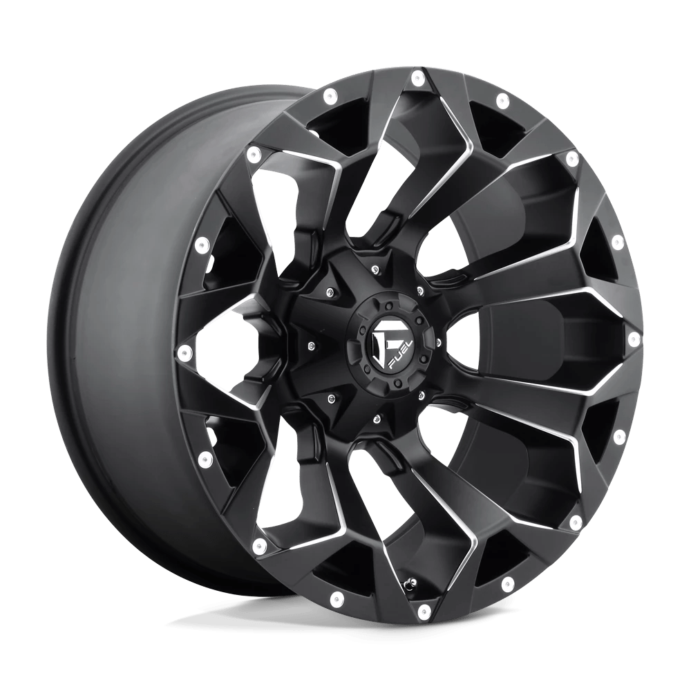 Felga aluminiowa D546 Assault Matte Black Milled Fuel