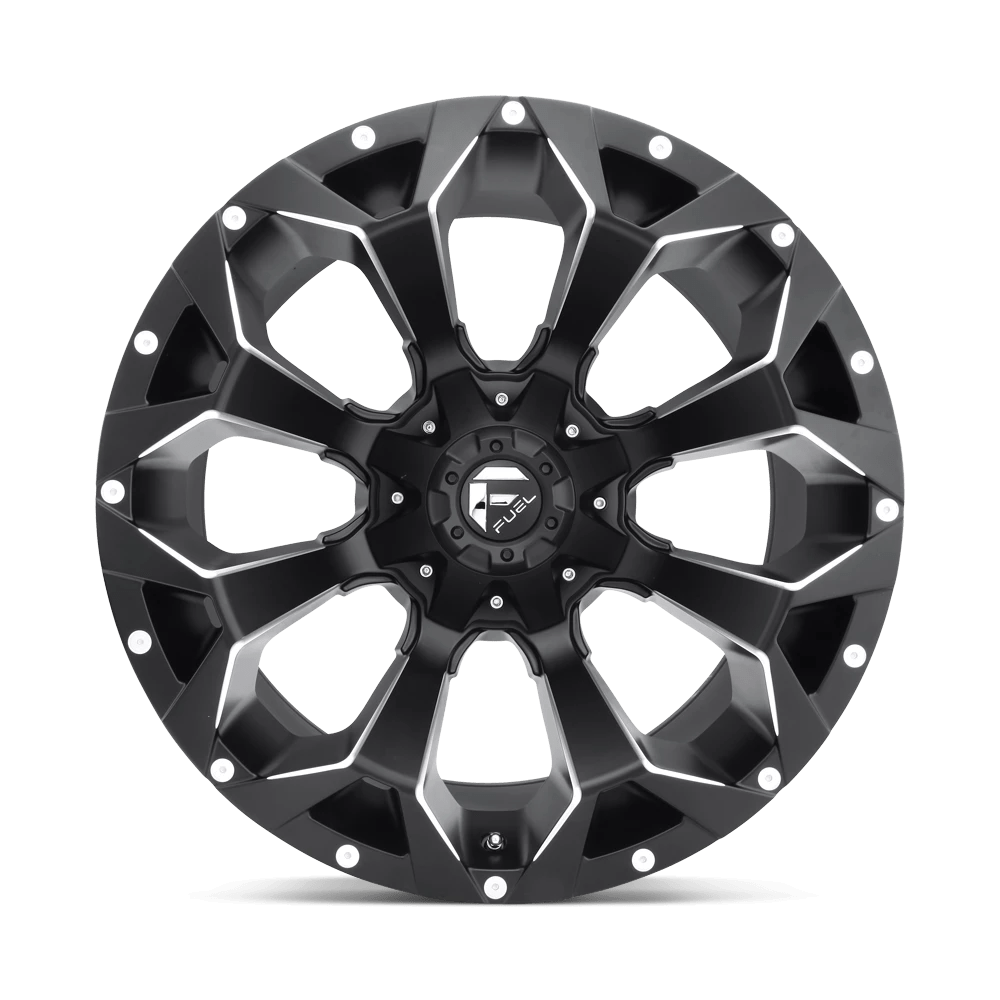 Felga aluminiowa D546 Assault Matte Black Milled Fuel - obrazek 3