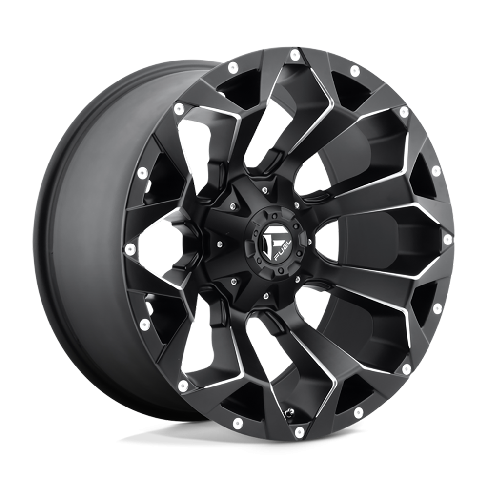 Felga aluminiowa D546 Assault Matte Black Milled Fuel