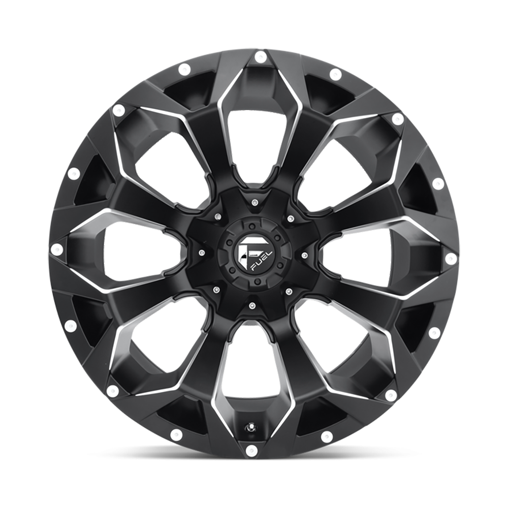 Felga aluminiowa D546 Assault Matte Black Milled Fuel - obrazek 3