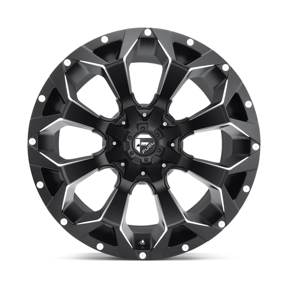 Felga aluminiowa D546 Assault Matte Black Milled Fuel - obrazek 3