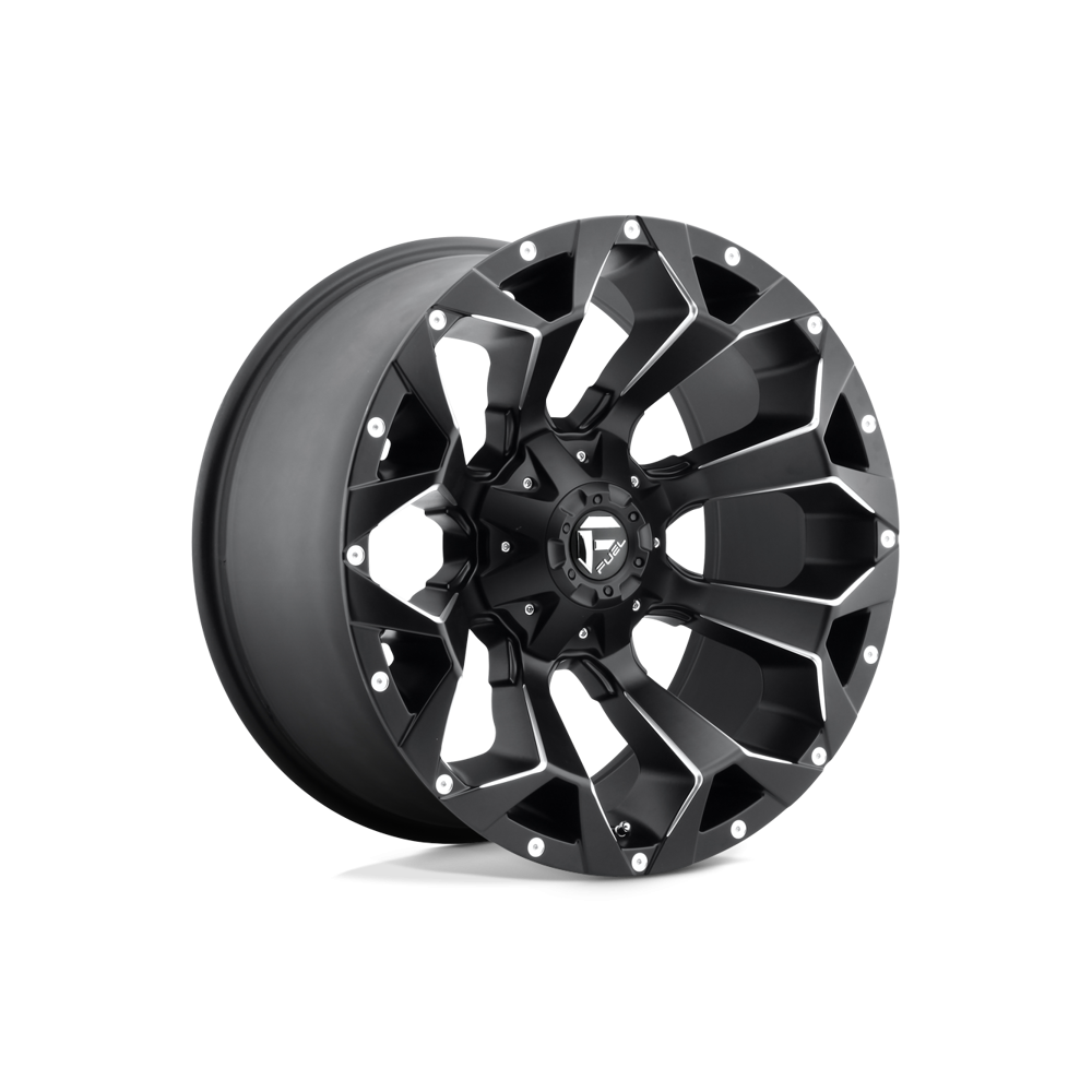 Felga aluminiowa D546 Assault Matte Black Milled Fuel