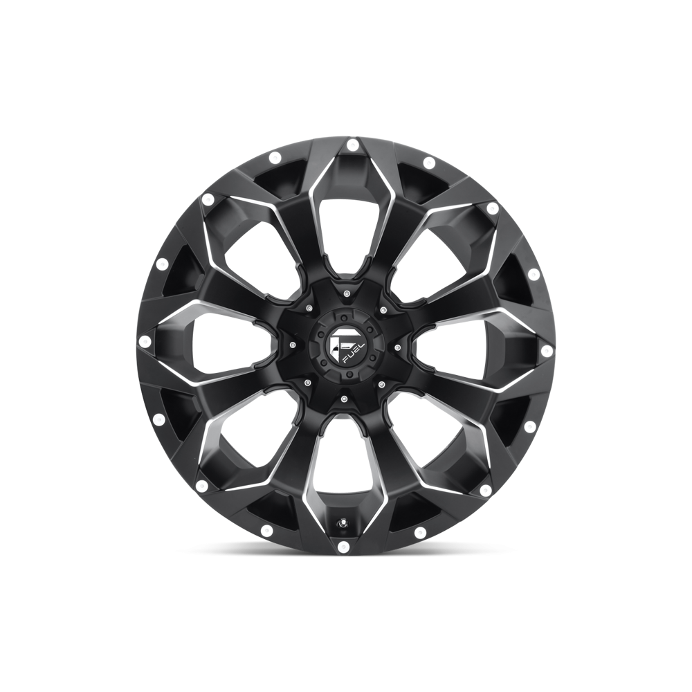 Felga aluminiowa D546 Assault Matte Black Milled Fuel - obrazek 3