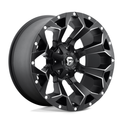 Felga aluminiowa D546 ASSAULT Matte Black Milled Fuel
