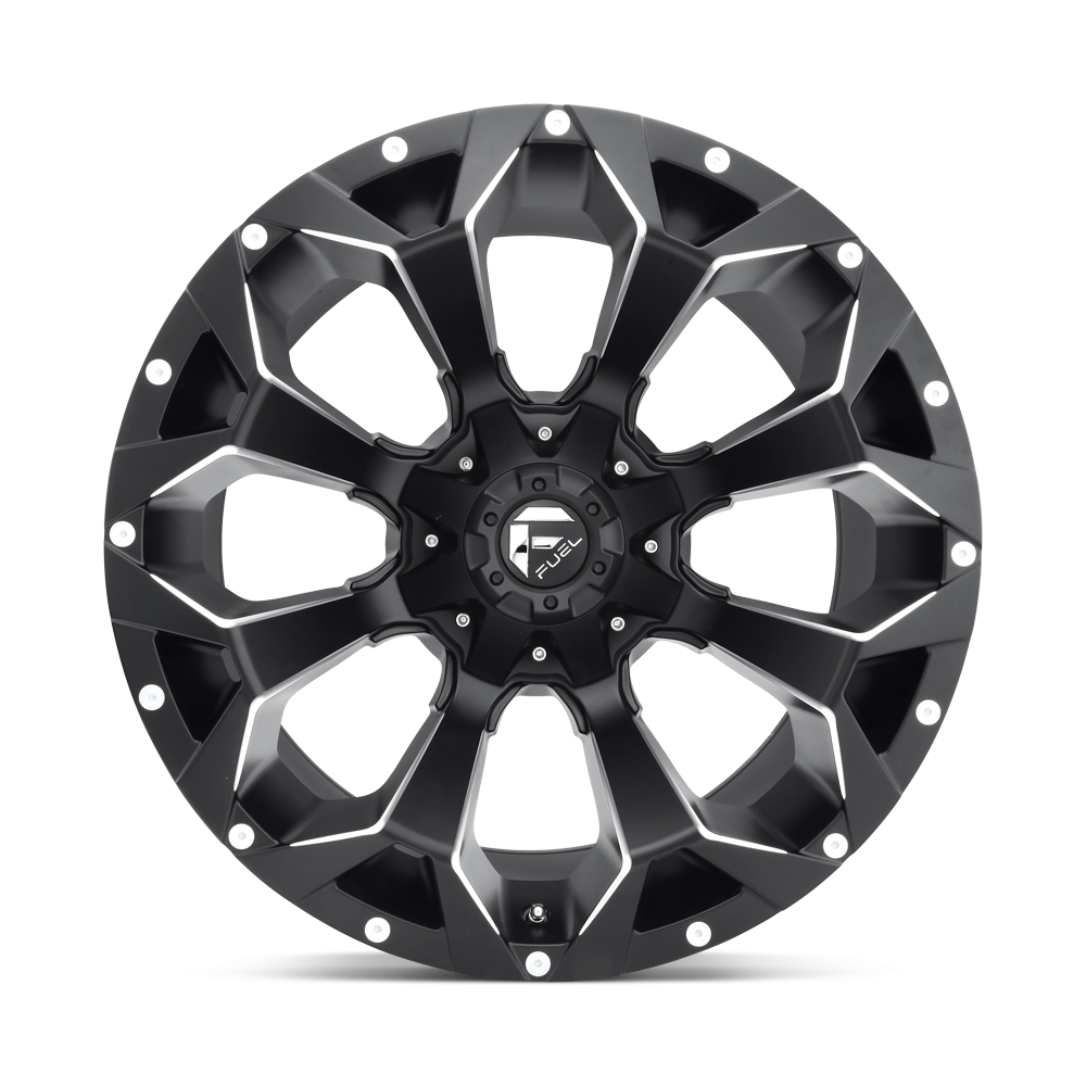 Felga aluminiowa D546 ASSAULT Matte Black Milled Fuel - obrazek 3