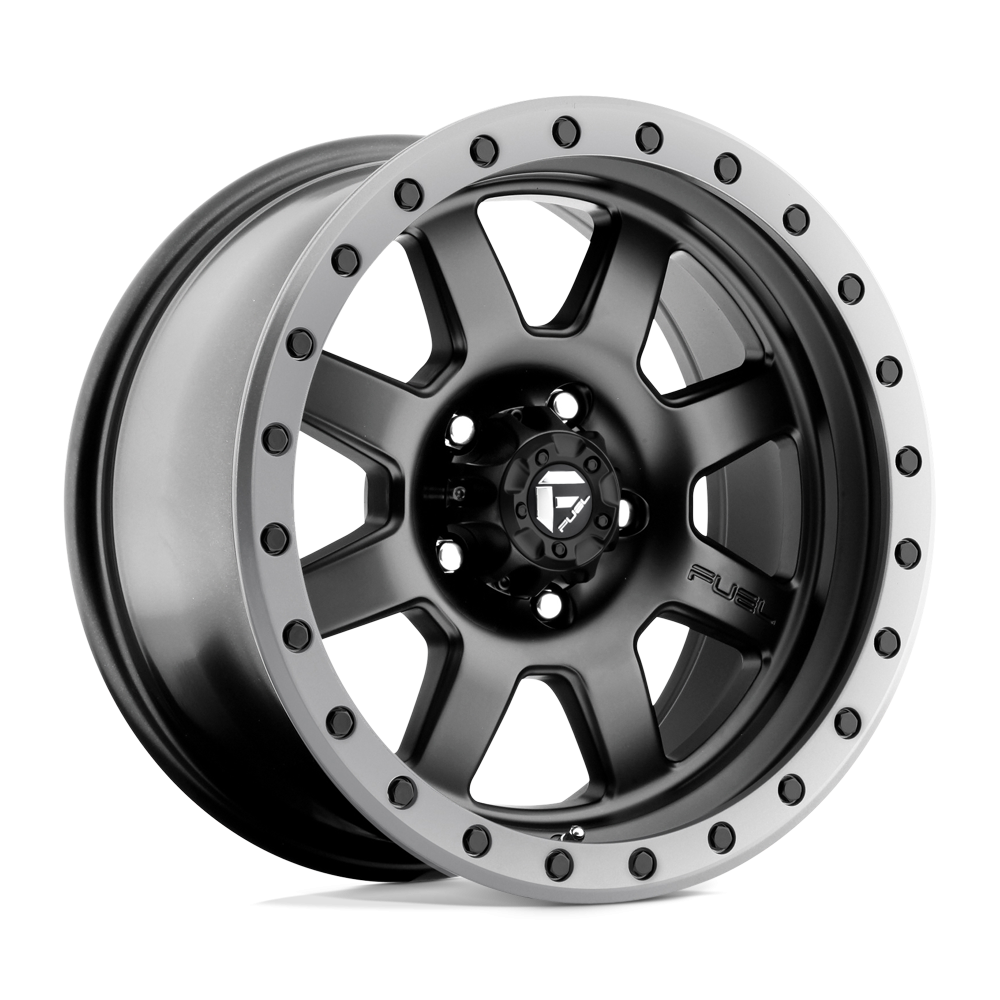 Felga aluminiowa D551 TROPHY Matte Black Gun Metal Ring FUEL