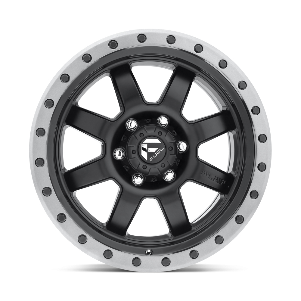 Felga aluminiowa D551 TROPHY Matte Black Gun Metal Ring FUEL - obrazek 3