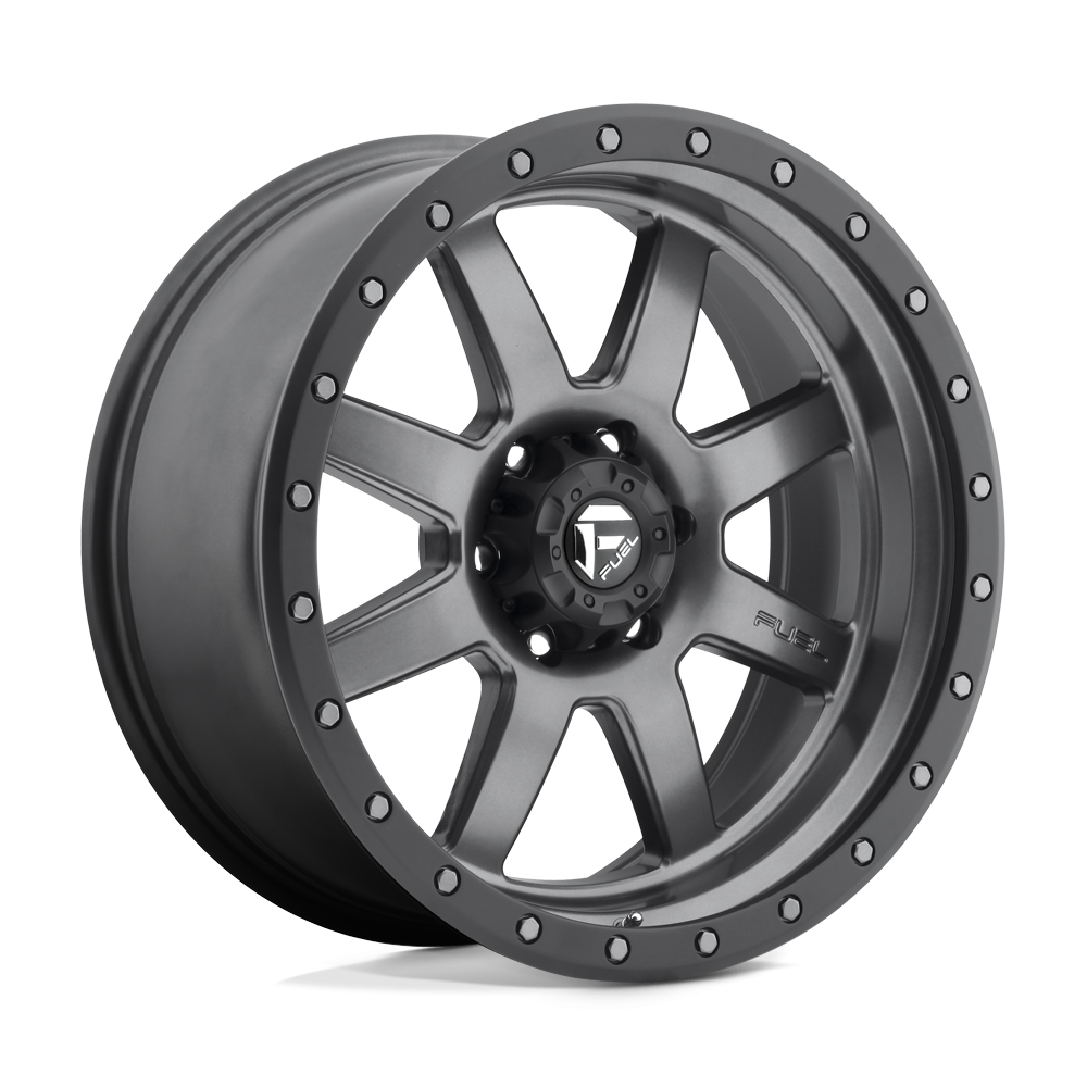 Felga aluminiowa D552 TROPHY Matte Gun Metal Black Bead Ring FUEL