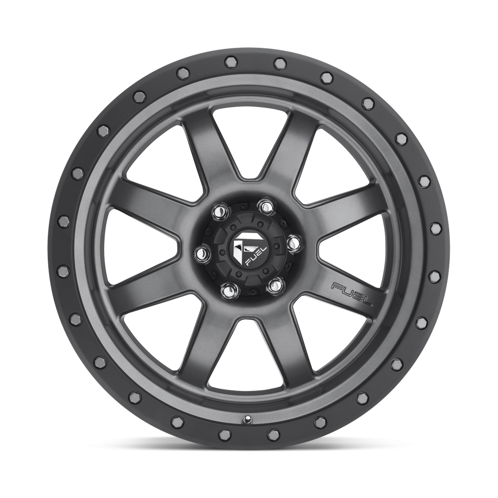 Felga aluminiowa D552 TROPHY Matte Gun Metal Black Bead Ring FUEL - Image 2