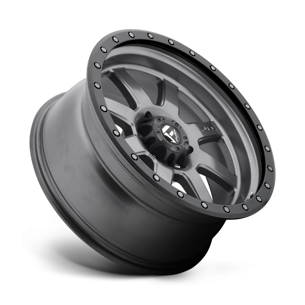 Felga aluminiowa D552 TROPHY Matte Gun Metal Black Bead Ring FUEL - Image 3