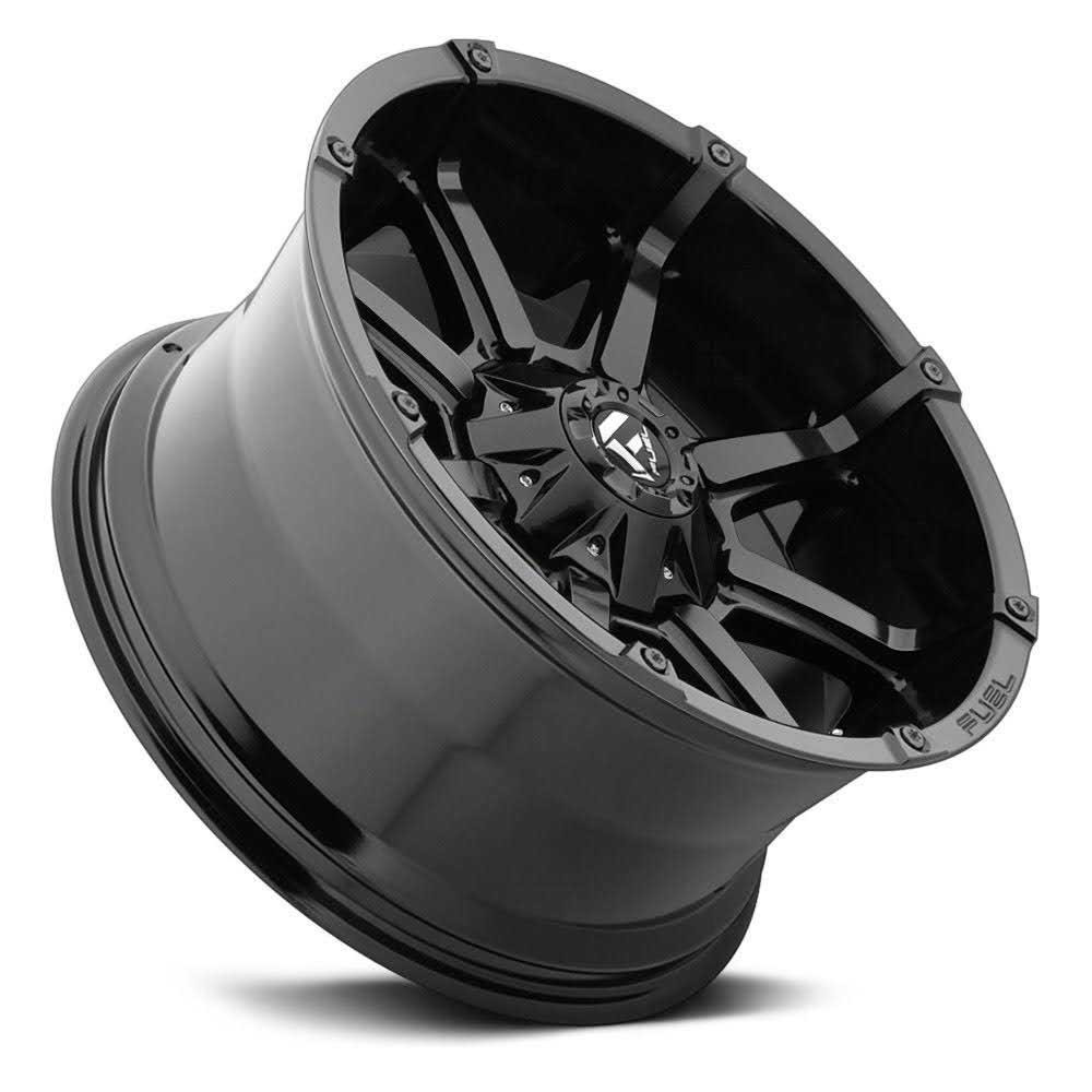 Felga aluminiowa D556 Coupler Matte Black/Double Dark Tint Fuel - obrazek 2