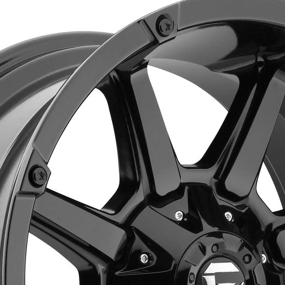 Felga aluminiowa D556 Coupler Matte Black/Double Dark Tint Fuel - obrazek 3