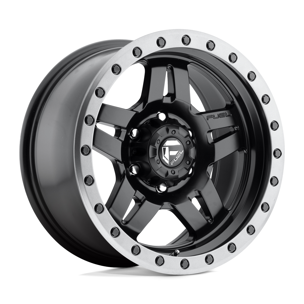 Felga aluminiowa D557 ANZA Matte Black Gun Metal Ring FUEL