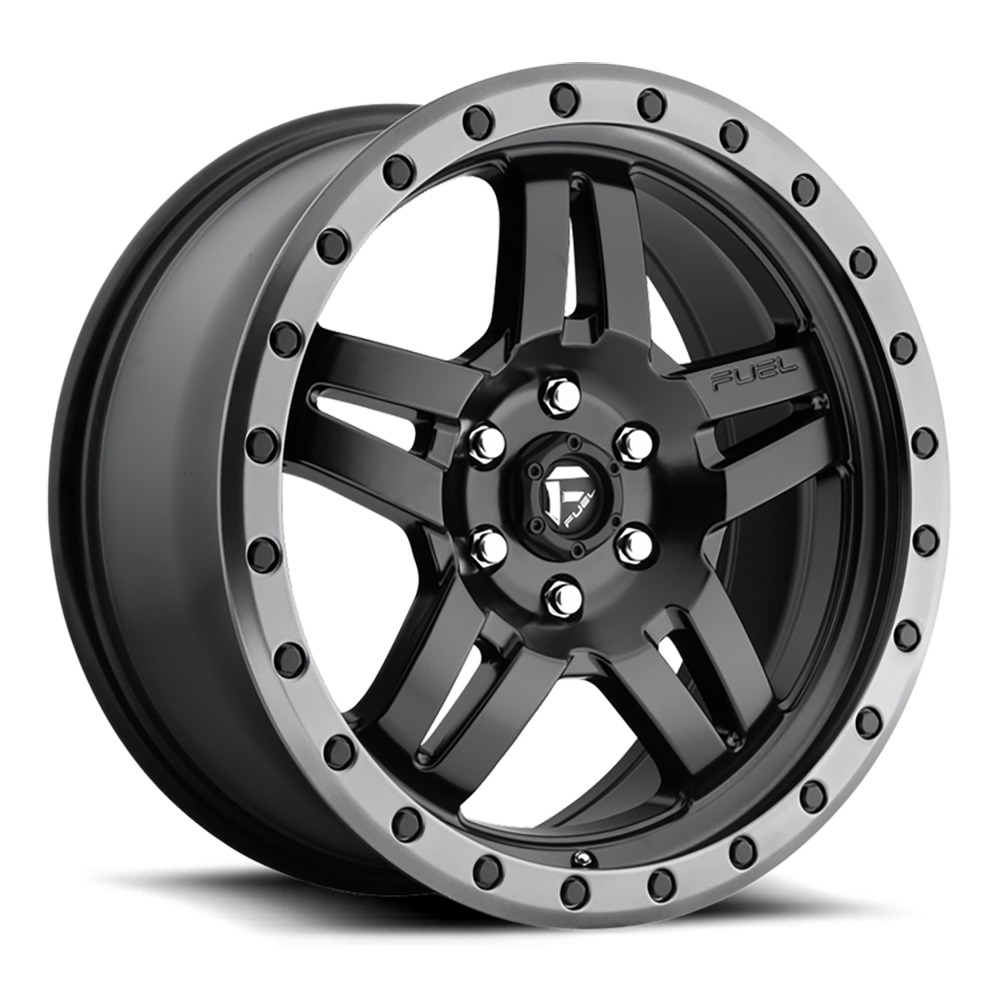 Felga aluminiowa D557 Anza Matte Black GUN Metal Ring Fuel