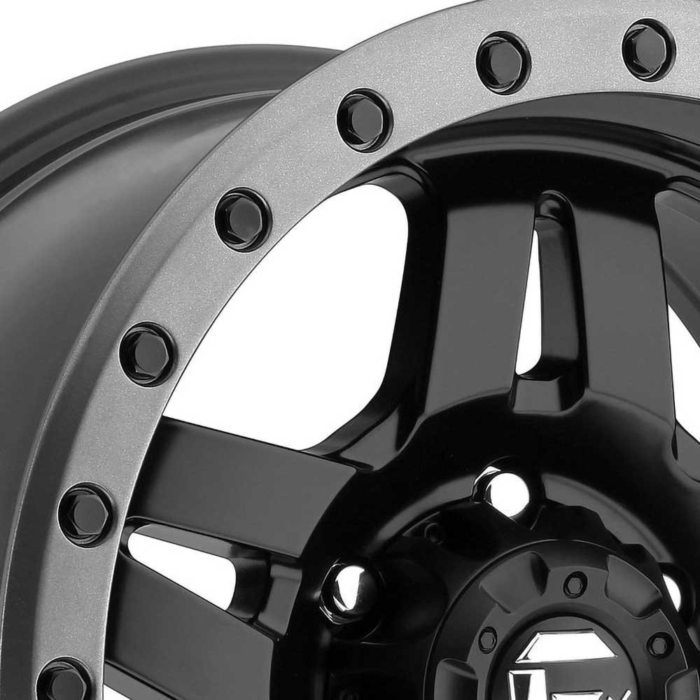 Felga aluminiowa D557 Anza Matte Black/Gunmetal Ring Fuel - obrazek 2