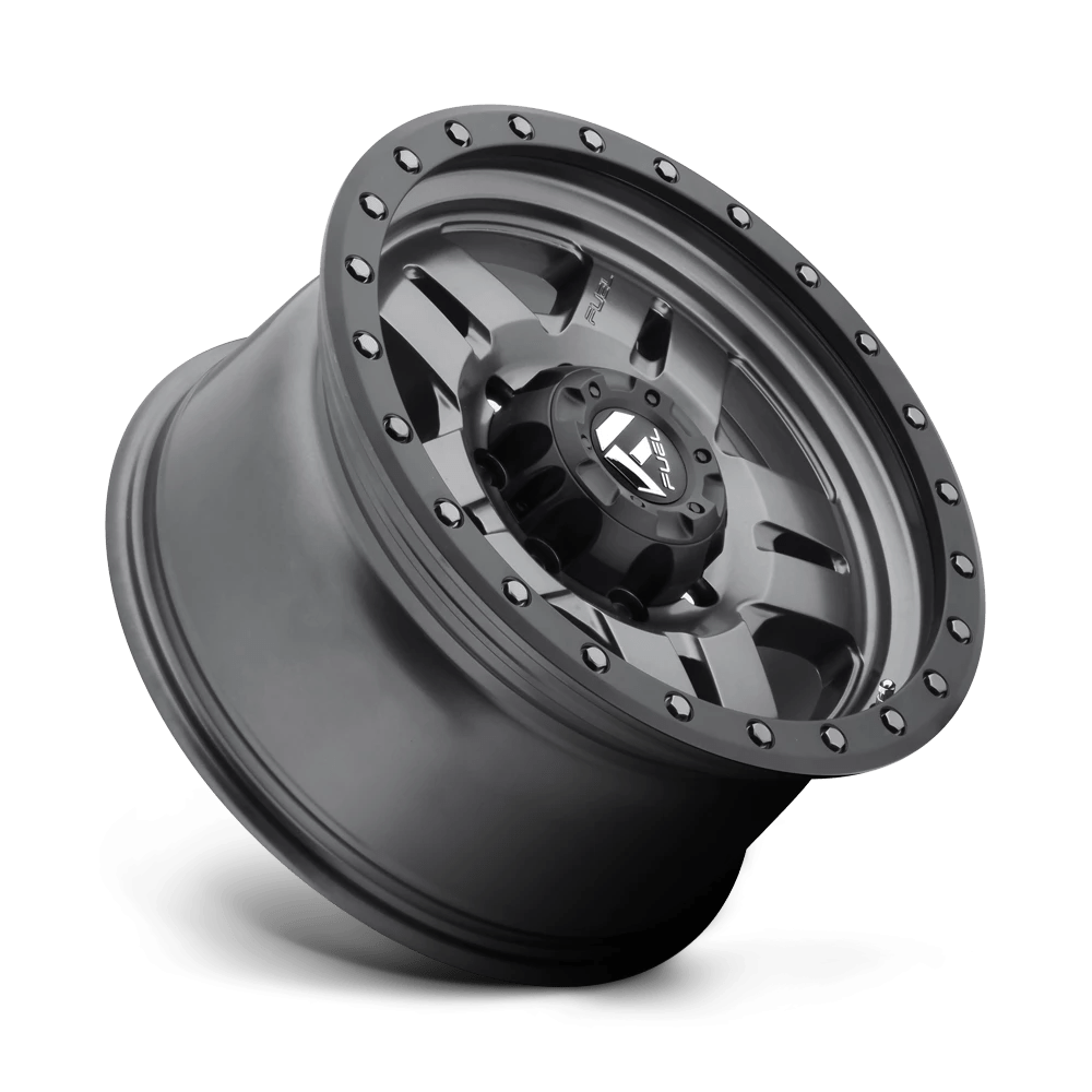 Felga aluminiowa D558 Anza Matte GUN Metal Black Bead Ring Fuel - obrazek 2