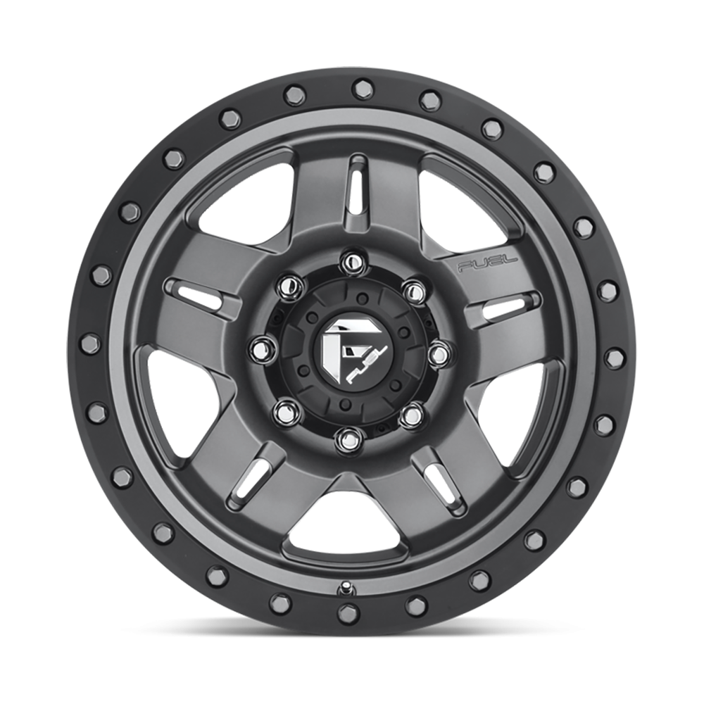 Felga aluminiowa D558 Anza Matte GUN Metal Black Bead Ring Fuel - Image 2