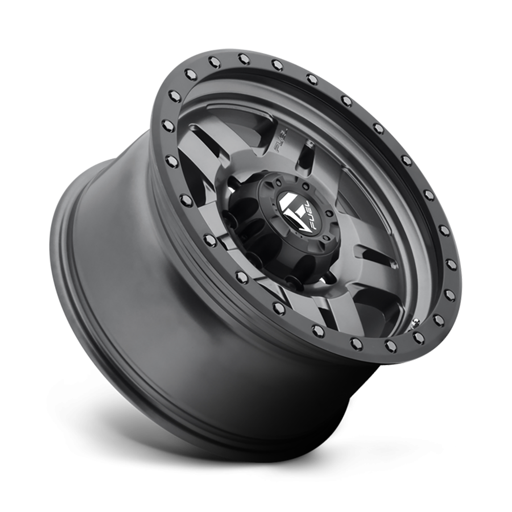 Felga aluminiowa D558 Anza Matte GUN Metal Black Bead Ring Fuel - Image 3