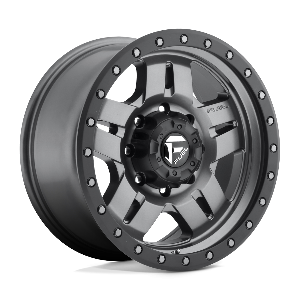 Felga aluminiowa D558 ANZA Matte Gun Metal Black Bead Ring FUEL