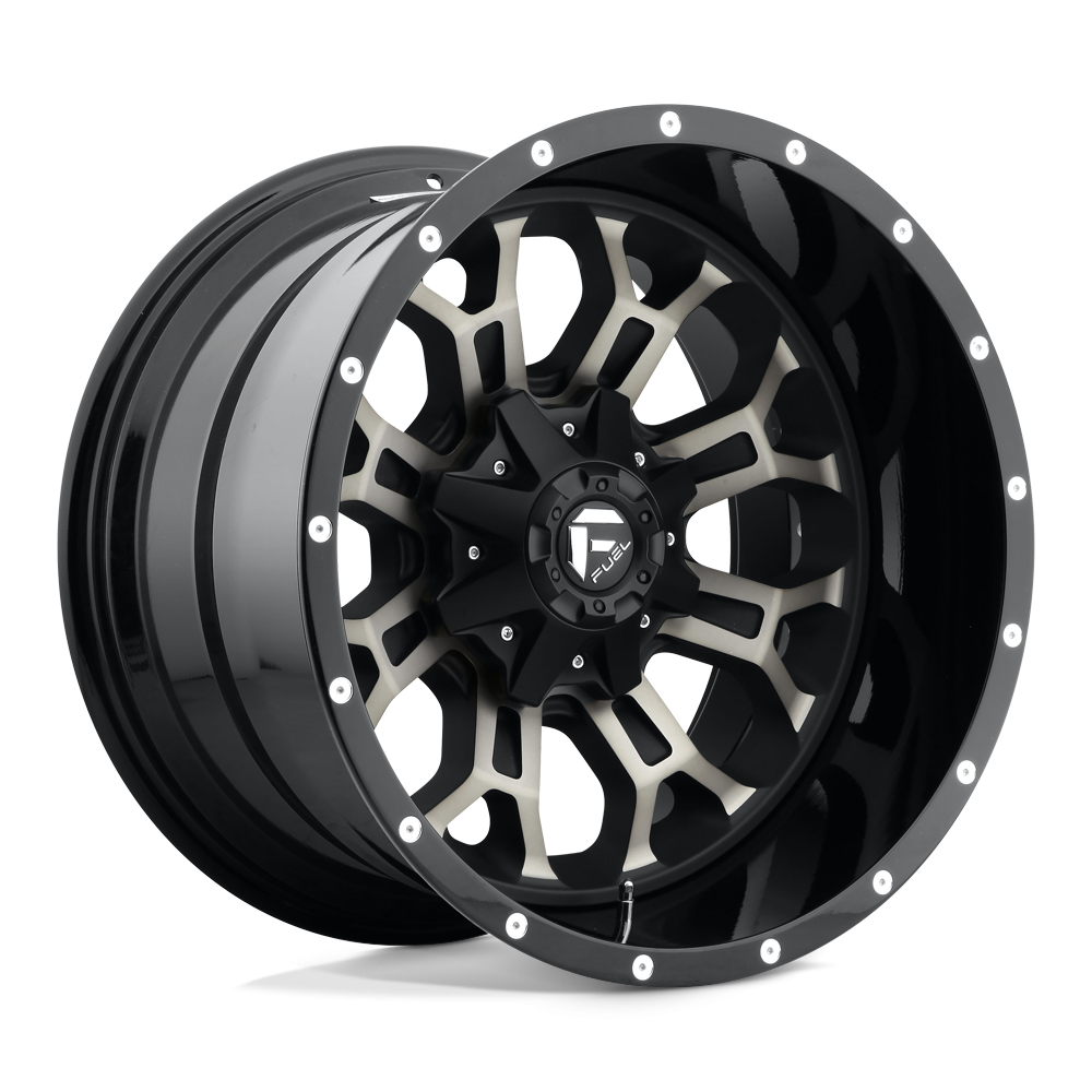 Felga aluminiowa D561 CRUSH Gloss Machined Double Dark Tint FUEL