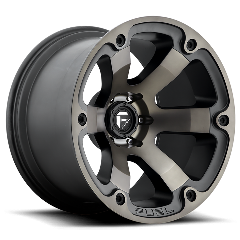 Felga aluminiowa D564 Beast Matte Black Double Dark Tint Fuel