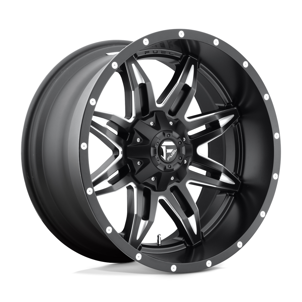 Felga aluminiowa D567 LETHAL Matte Black Milled FUEL