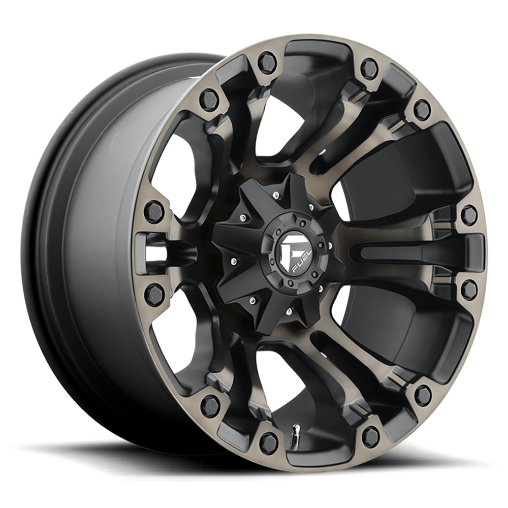 Felga aluminiowa D569 Vapor Matte Black Double Dark Tint Fuel