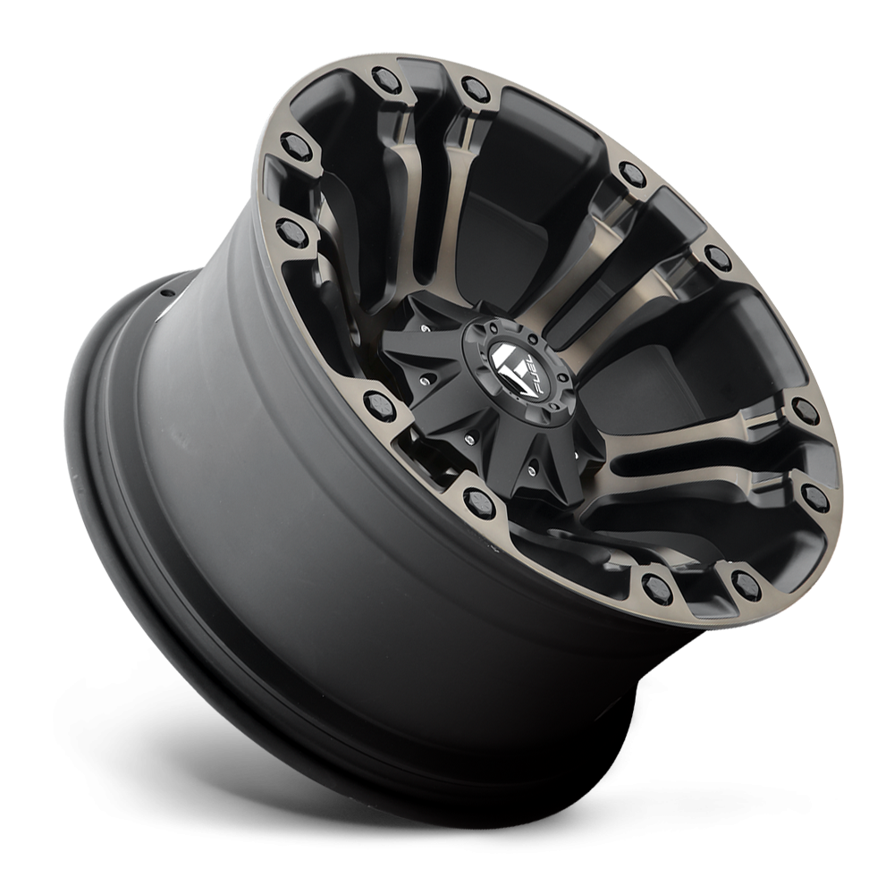 Felga aluminiowa D569 VAPOR Matte Black Double Dark Tint FUEL - obrazek 3