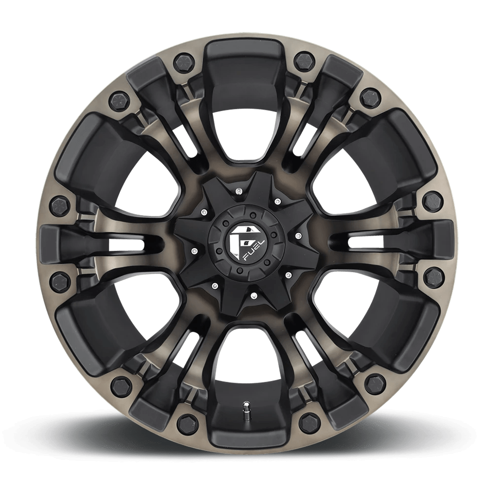 Felga aluminiowa D569 Vapor Matte Black Double Dark Tint Fuel - obrazek 3