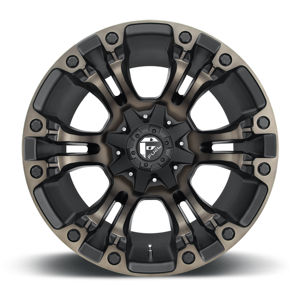 Felga aluminiowa D569 VAPOR Matte Black Double Dark Tint FUEL - obrazek 2