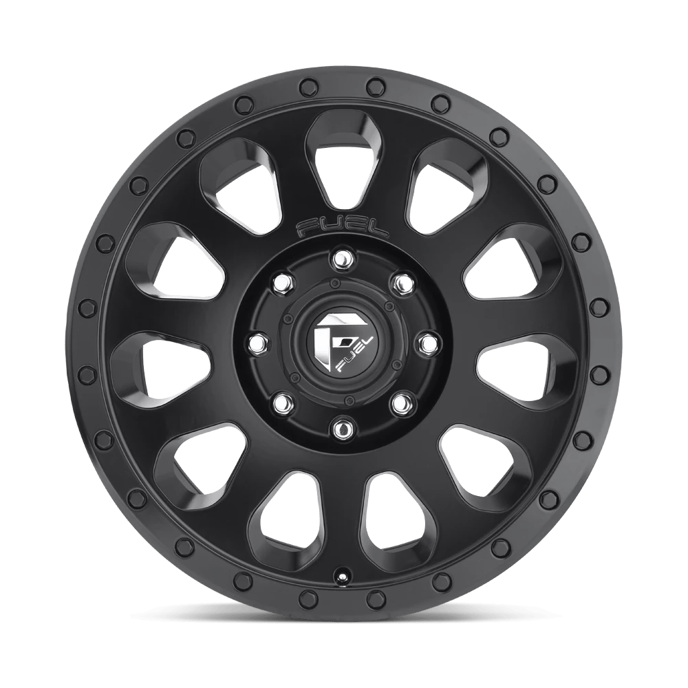 Felga aluminiowa D579 Vector Matte Black Fuel - obrazek 3
