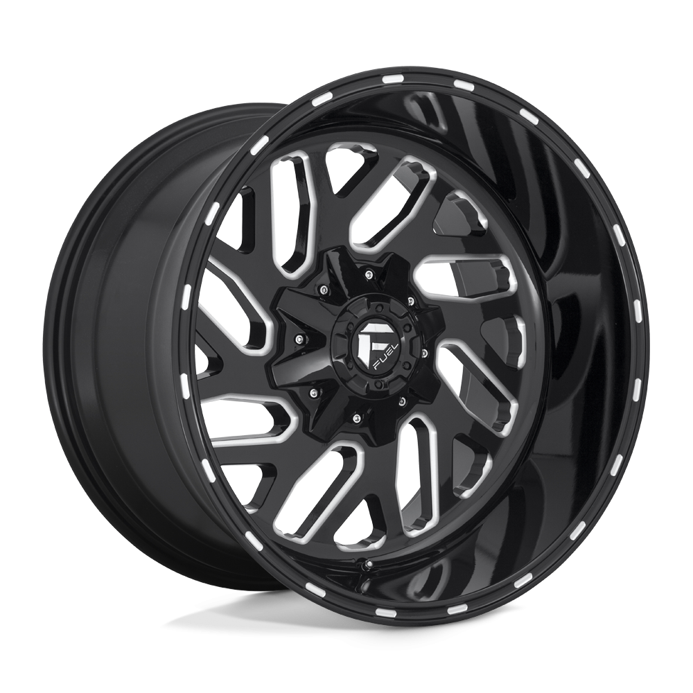 Felga aluminiowa D581 TRITON Gloss Black Milled FUEL