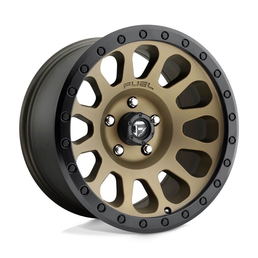 Felga aluminiowa D600 VECTOR Matte Bronze Black Bead Ring FUEL