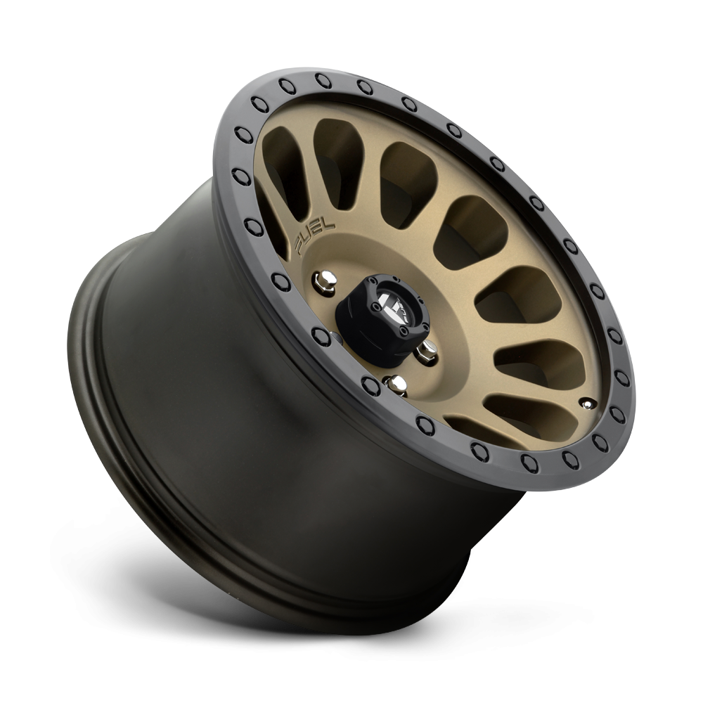Felga aluminiowa D600 VECTOR Matte Bronze Black Bead Ring FUEL - obrazek 2