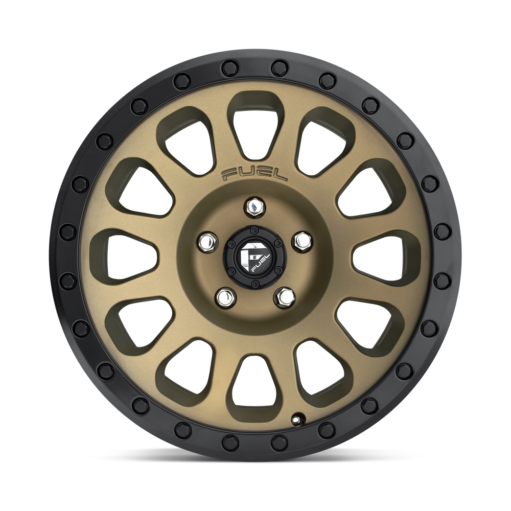 Felga aluminiowa D600 VECTOR Matte Bronze Black Bead Ring FUEL - obrazek 3