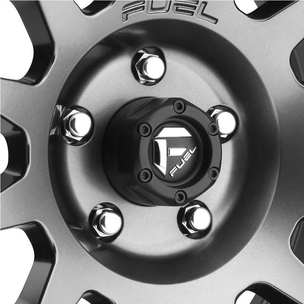 Felga aluminiowa D601 Vector Matte Gunmetal/Black Bead Ring Fuel - obrazek 5
