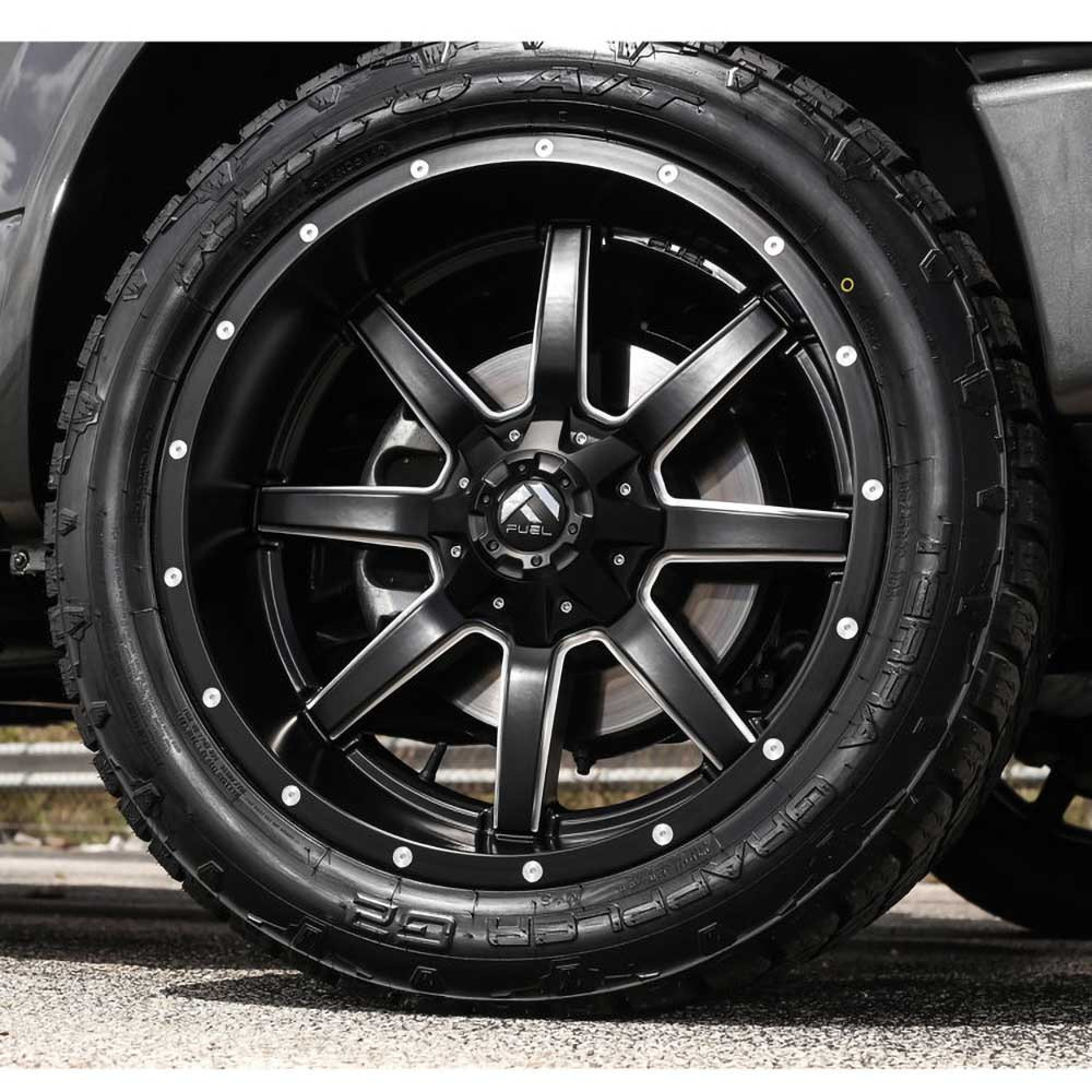 Felga aluminiowa D610 Maverick Gloss Black Milled Fuel - obrazek 5