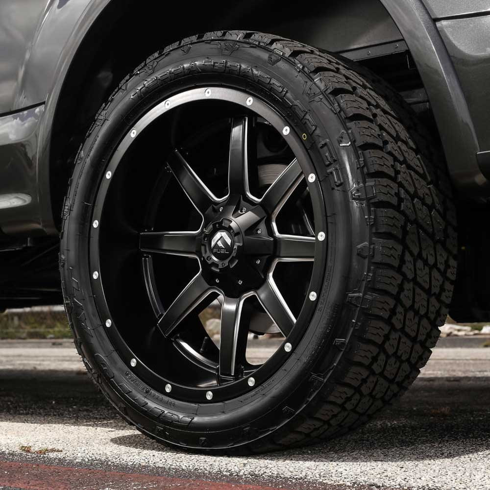 Felga aluminiowa D610 Maverick Gloss Black Milled Fuel - obrazek 6