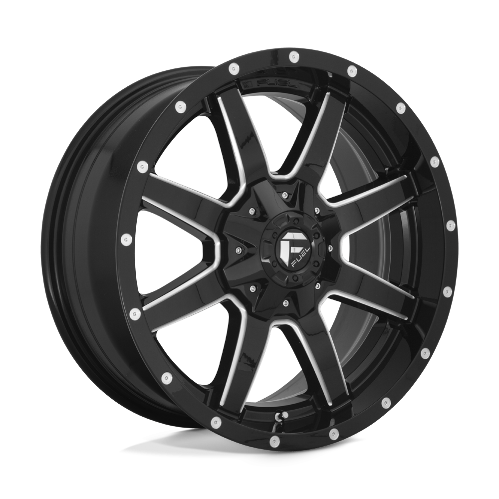 Felga aluminiowa D610 MAVERICK Gloss Black Milled FUEL