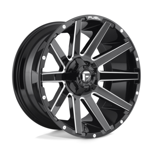 Felga aluminiowa D615 CONTRA Gloss Black Milled FUEL
