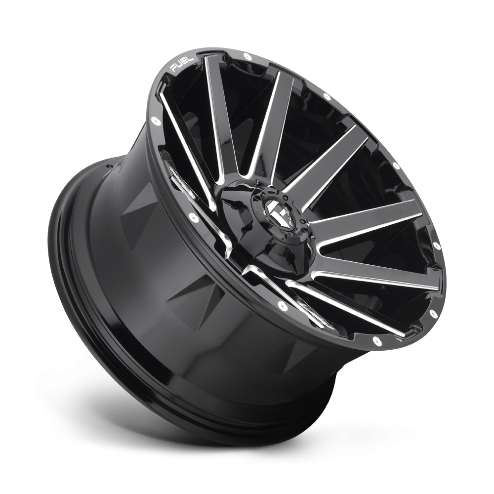Felga aluminiowa D615 CONTRA Gloss Black Milled FUEL - Image 3