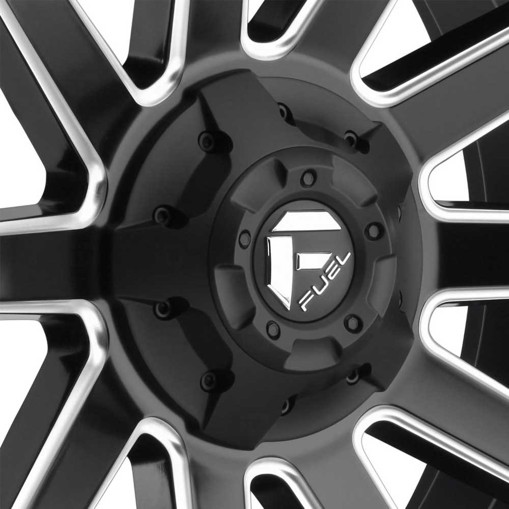 Felga aluminiowa D616 Contra Matte Black Milled Fuel - obrazek 5