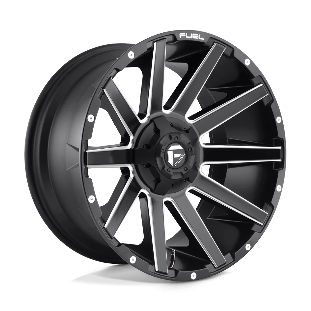 Felga aluminiowa D616 Contra Matte Black Milled Fuel