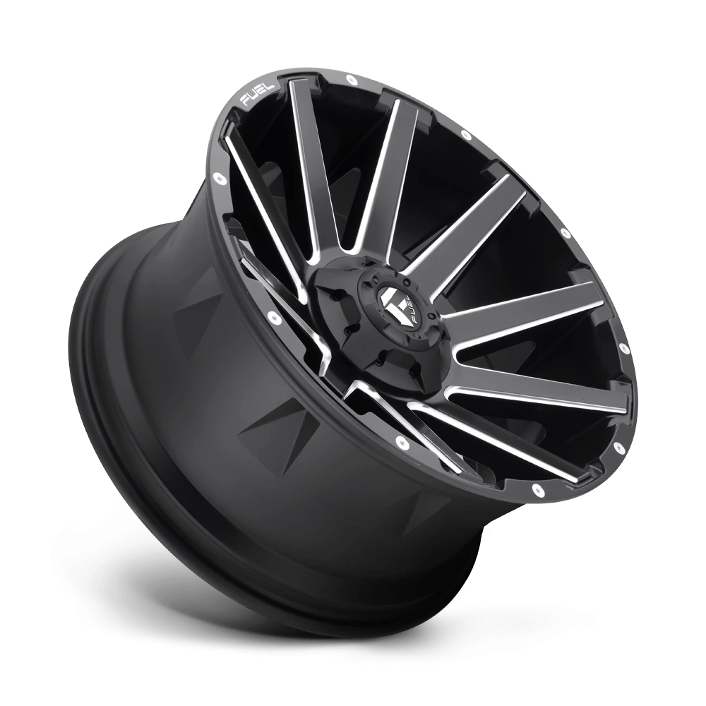 Felga aluminiowa D616 Contra Matte Black Milled Fuel - obrazek 2